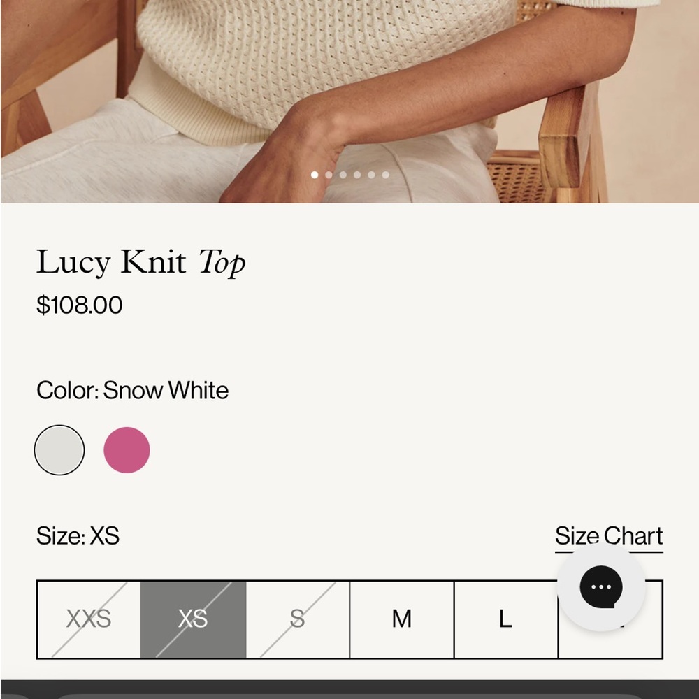♥️ Varley Lucy knit in cream NWT - Picture 6 of 7